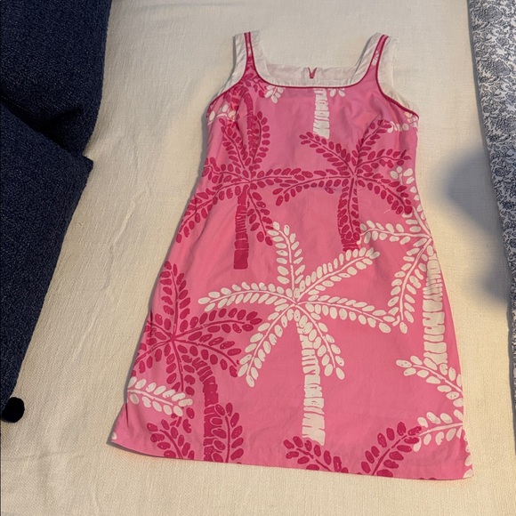 Lilly Pulitzer Dresses & Skirts - Vintage Lilly Pulitzer size 4 Light Pink Cotton Blend dress